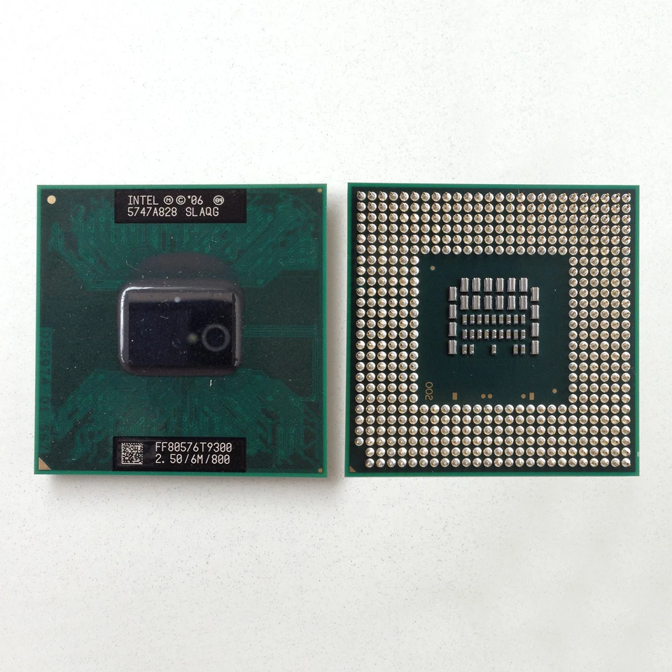 Intel Core 2 Duo T9300 2.5 GHz 6M 800MHz Dual-Core Mobile Processor Socket P 478 - Image 1 of 1