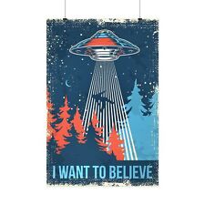 The X Files I Want To Believe Poster 24x36 - 11x17 
