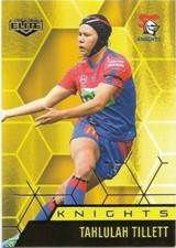 2022 Nrl Elite Mojo Yellow Diamond (MWY26) Tahlulah TILLETT Knights 23/62