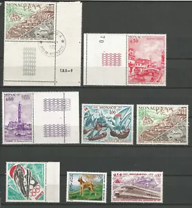 Monaco 1972 un lot de 8 timbres non oblitérés /TR2985 - Picture 1 of 1