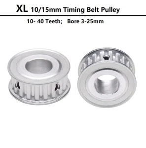 XL 10/15mm Timing Belt Pulley 10- 40 Teeth Synchronous Wheel AF-type Bore 3-25mm - Picture 1 of 6