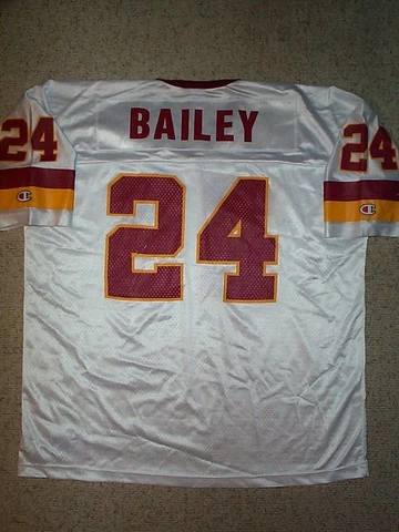 IRREGULAR Washington Redskins CHAMP BAILEY nfl Jersey Adult MENS/MEN'S (XXL-2XL) Cover