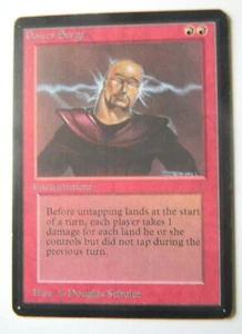 POWER SURGE : MTG : BETA : 1993  : FAIR/GOOD : SEE PHOTO'S  - Bild 1 von 10