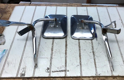 Espejos retrovisores estilo costa oeste Mazda B1800 B2000 Ford Courier 3 orificios de montaje 77-84 Foto 1 de 4