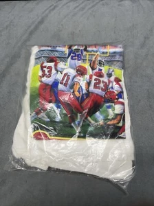 Vintage Budweiser Bud Light 100% Football T-Shirt XL New Sealed In Original Bag - Picture 1 of 13