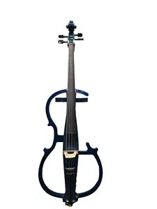 Blue Electric Yinfente Cello with Carrying Case - Picture 1 of 1