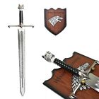 Game Of Thrones Long Claw King Jon Snow's Sword & Wall Plaque Metal Replica 42''