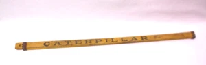 Vintage Caterpillar 36" Holz Gleitlineal Dieselmotoren Raupentyp Traktoren - Bild 1 von 4