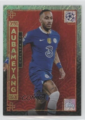 2022 Topps Jade Edition UCC Chinese New Year Pierre-Emerick Aubameyang #NY-10 - Image 1 of 3