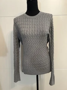 Grauer Zopfmuster Pullover XXL Zara - Bild 1 von 2