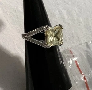 Anello per bambini BP RG81211k zirconi limone placcatura rodiata nuovo - Foto 1 di 2