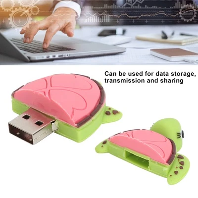 Unità flash USB a forma di animale con motivo cartone animato trasferimento dati portatile USB - Immagine 1 di 4