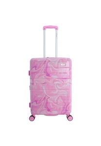 Saxoline Hartschalenkoffer | Trolley | Reisekoffer - 67cm (Medium) - Splash Prin - Bild 1 von 10