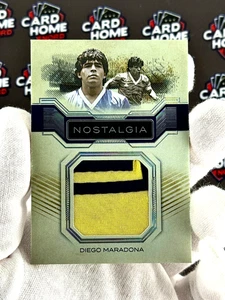 Diego Maradona Game Worn Shirt 1/3 Futera Incredible 25 no Topps no Panini - Picture 1 of 4