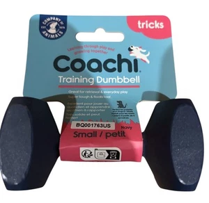 (1) Mancuerna de Entrenamiento Coachi Pequeña Resistente Recuperación Azul Marino Juguete para Perros Flotadores - Imagen 1 de 2