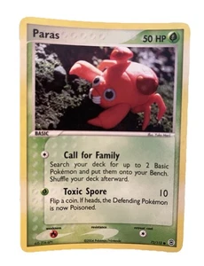 Paras 72/112 FireRed & LeafGreen Reverse Holo - Bild 1 von 2