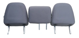 2013 - 2018 Toyota RAV4 Rear 2nd Row Seat Headrests Set Gray Fabric Cloth - Bild 1 von 4