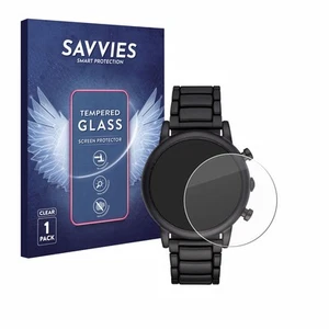 Savvies Schutzglas für Emporio Armani Chronograph AR1895 Glas Panzer Display - Zdjęcie 1 z 7