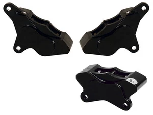 WILWOOD 2000-11 HARLEY DAVIDSON FRONT (2) & REAR MOTORCYCLE BRAKE CALIPERS,BLACK - Picture 1 of 1