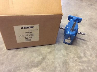 Morse B99MC5109 MC5109 17LT19 1-LR AS7986 LReducer 19Ratio 0.34HP 1750RPM - Image 1 of 4