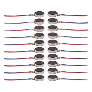 5/10/20 Pcs DC Micro Flat Button Coin Vibratiing Vibrator Motors 3V 10mm*2.7mm A - Picture 1 of 13
