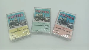 RCA Unforgettable Fifties Cassette Tapes  Vol. 1,2,3 Sealed. C1585 - Picture 1 of 9