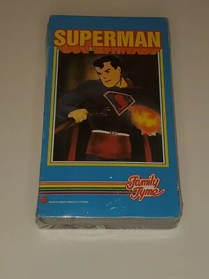 Brand New Vintage 1988 SUPERMAN Family Time VHS Video Tape Factory Sealed # 3330 - Image 1 of 4