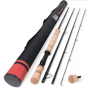 Skytouch Two-handed Switch Spey Fly Fishing Rods Fast Action IM10 Carbon Blank - Picture 1 of 14