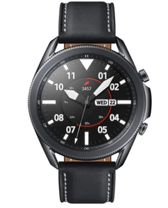 NOB Samsung Galaxy Watch 3 R840 Bluetooth/WiFi 45mm Titanium Case & Leather Band - Picture 1 of 1