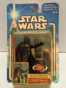Retro 2002 Star Wars Empire Strikes Back Darth Vader Bespin Duel Action Figure - Bild 1 von 8