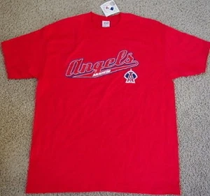 NEW ANAHEIM ANGELS T SHIRT XL MLB NWT LA CALIFORNIA RED MLB NWT - Picture 1 of 2
