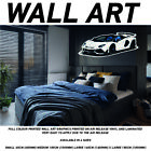 3D Supercar 10 Sticker Wallpaper Mural Poster Transport Bedroom Wall Scw10