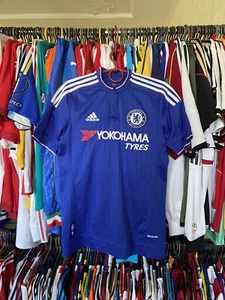 CHELSEA 2015 2016 HOME SHIRT JERSEY ADIDAS AH5104 sz S #10 HAZARD - Picture 1 of 19