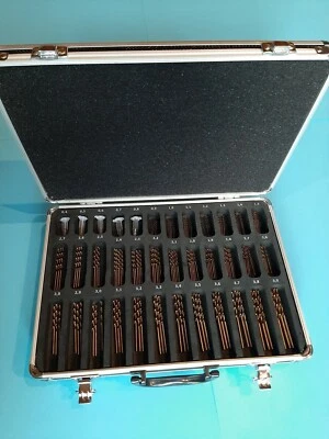  Bohrer - Set, Edelstahlbohrer HSSE CO5% 150Stk 0,4mm - 3,9mm  0,1mm steigend - Bild 1 von 4