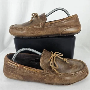 UGG Australia Chester Slippers Driving Loafers Leather Mens Size 9 1004247 - Picture 1 of 9