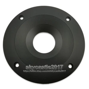 Cubierta de panel de tweeter de 4 pulgadas 2 piezas círculo decorativo altavoz placa fija agujero de 30 mm - Imagen 1 de 24