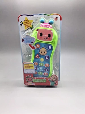 Cocomelon Press & Learn 18 months old Toy Remote 25+ Songs, Sounds & Phrases NIB - Image 1 of 3