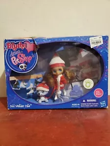 Littlest Pet Shop Blythe Doll con Husky Dog Cold Weather Cute 2010 - Foto 1 di 2