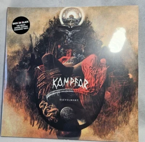Kampfar Djevelmakt Red Vinyl Limited Edition Viking Metal - Imagen 1 de 6
