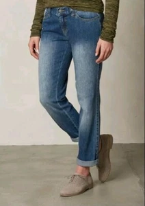 Damen PrAna Honour Jeans Dark Wash Straight Leg Denim - Größe 4/27 - W4HONC115 - Bild 1 von 10