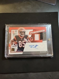 2020 Panini Donruss - Rookie Phenoms Jersey Autographs Prime #RPJ-TH Tee Higgins - Picture 1 of 4