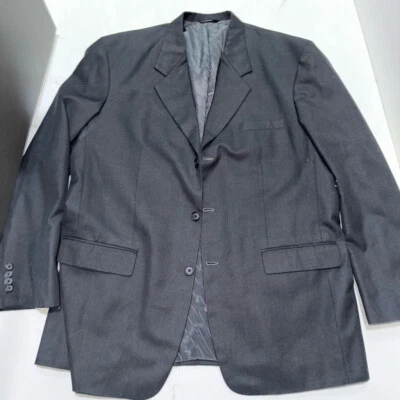Georgio Armani Suit Jacket Blazer 3 Button 46R Vintage rare - Image 1 of 4