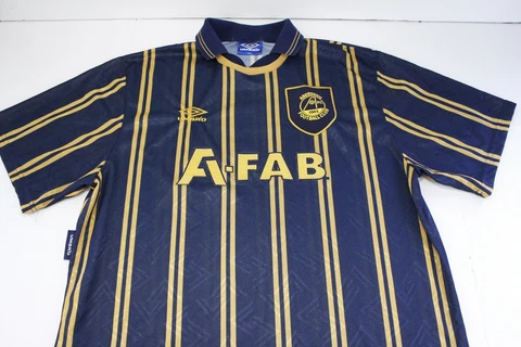 Vintage Umbro Aberdeen FC AFAB 1993-94 Away Jersey (XXL) & Shorts (38) Scotland Cover