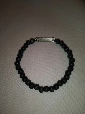 Women's Bracelet Beaded Black Size Small Has American Eagle Outfitters Vintage - Image 1 of 4