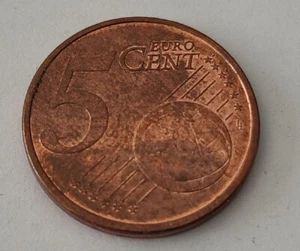 Pièce de monnaie 5 cent centimes euro France 2019 #B53 - Foto 1 di 2