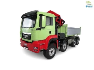 1:14 8x8 3-Seitenkipper mit Ladekran MAN TGS ARTR LESU / thicon-models - Bild 1 von 10