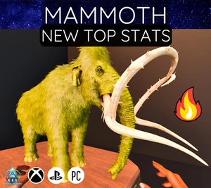 Servidor Oficial Ark Ascended PVE PS5 XBOX PC MAMMOTH NUEVO TOP ESTADÍSTICAS CLON AMARILLO - Imagen 1 de 4
