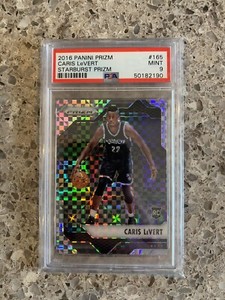 Caris LeVert 2016-17 Panini Prizm Starburst Rookie #165 PSA 9 MINT Brooklyn Nets