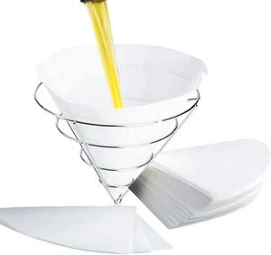 30er Pack 10" Friteuse Ölfilter, Bestes Vlies Speiseölsieb, Premium - Bild 1 von 12