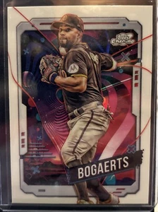 2024 Topps Cosmic Chrome Xander Bogaerts White Hole Refractor SP Padres 115 - Foto 1 di 2